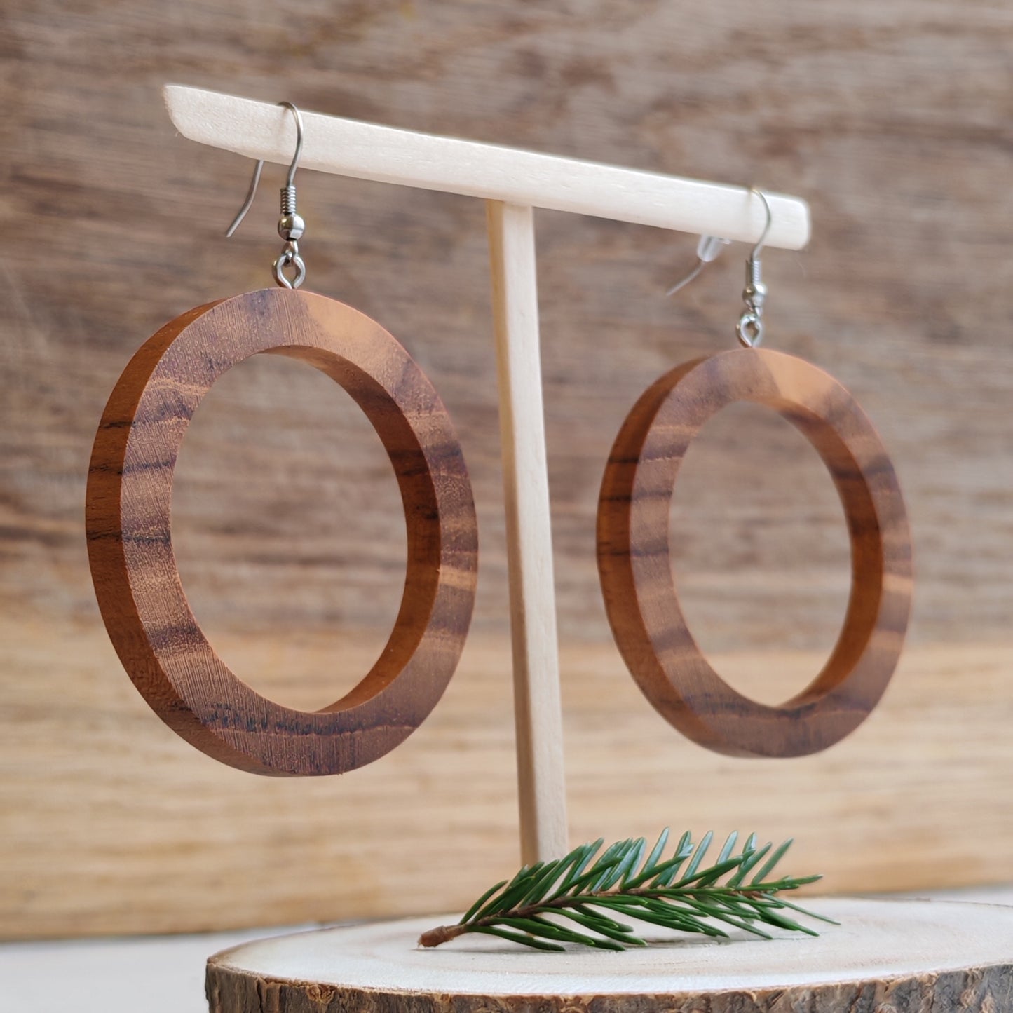 Tiikki - Öljysävytetty - Rengas 3