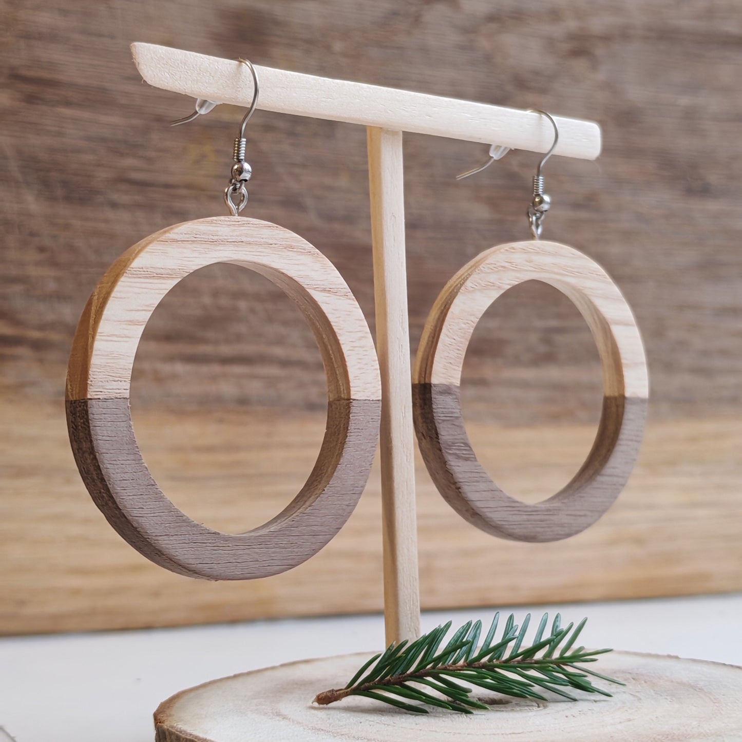 Saarni & Pähkinä - Luonnollinen sävy - Rengas 3