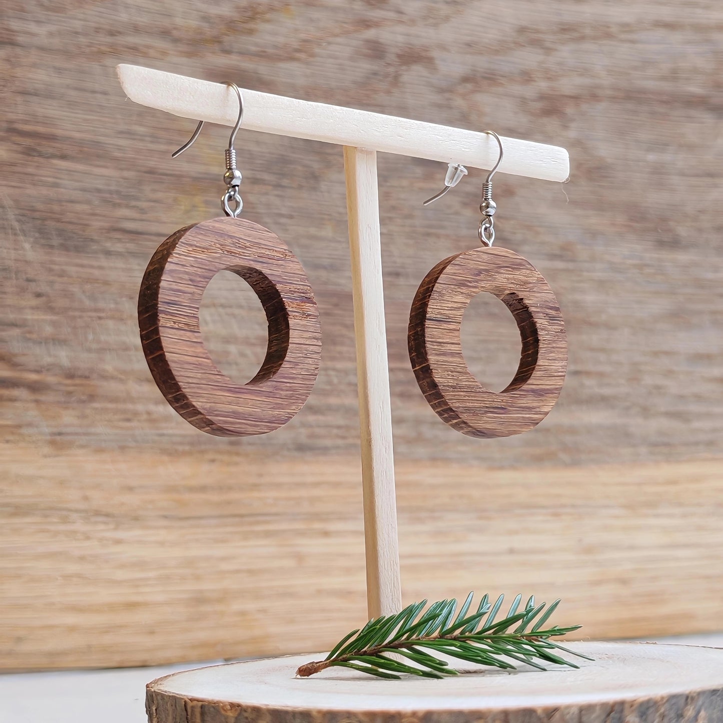 Tammi - Ruskea - Öljysävytetty - Rengas 2