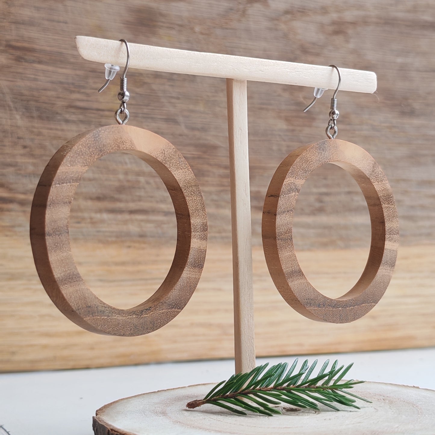 Tiikki - Luonnollinen sävy - Rengas 3